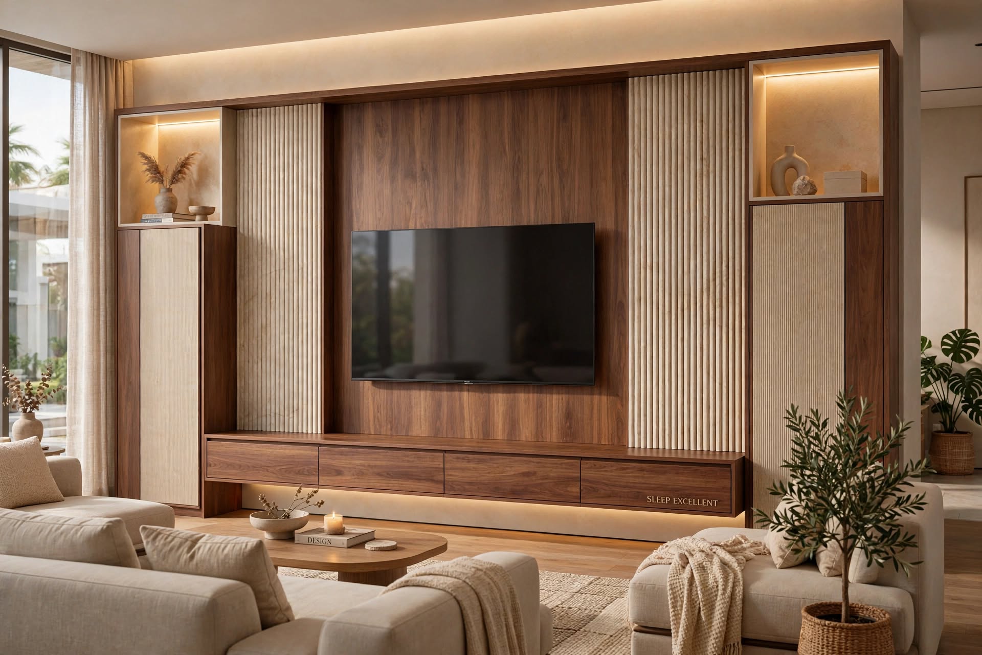 Classic Wooden TV Unit hero view