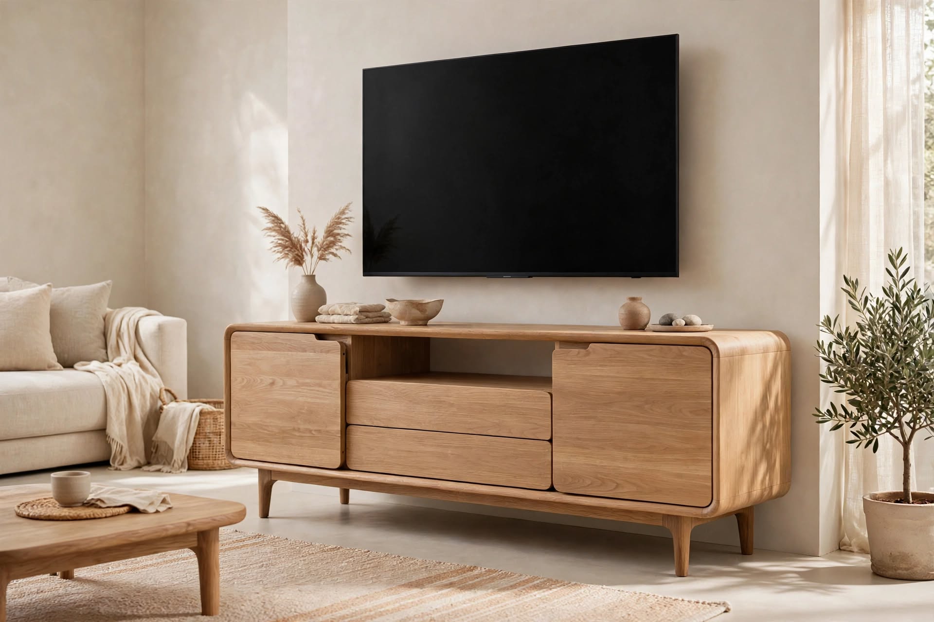 Scandinavian TV Unit hero view
